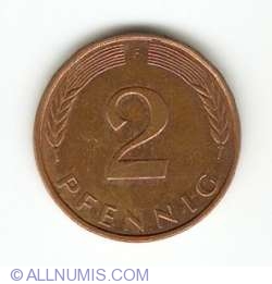 2 Pfennig 1996 F