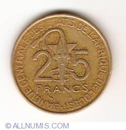 Image #1 of 25 Francs 2002