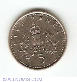 5 Pence 1997