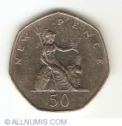 Image #1 of 50 New Pence 1980