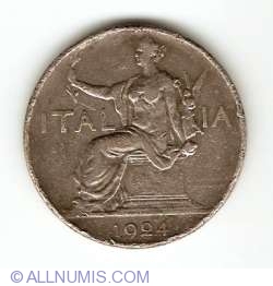 Image #2 of 1 Lira 1924