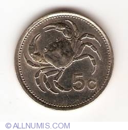 Image #1 of 5 Cent 1986