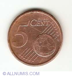 Image #1 of 5 Euro Cent 2002 G