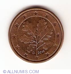 Image #2 of 5 Euro Cent 2010 D