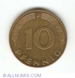 Image #1 of 10 Pfennig 1991 J