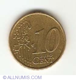 Image #1 of 10 Euro Centi 1999