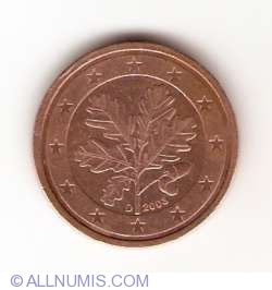 Image #2 of 2 Euro Cent 2003 D