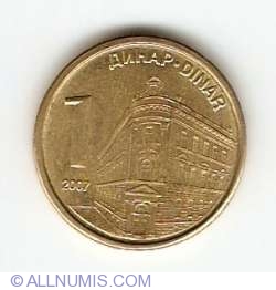 Image #1 of 1 Dinar 2007