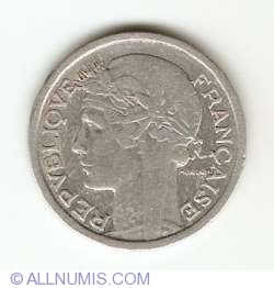 Image #2 of 1 Franc 1949 B