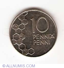 10 Pennia 1990