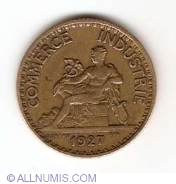 Image #2 of 1 Franc 1927