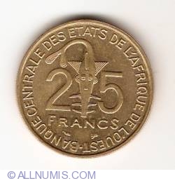 Image #1 of 25 Francs 1997