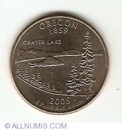 State Quarter 2005 P - Oregon