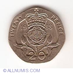 Image #1 of 20 Pence 1988