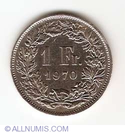 Image #1 of 1 Franc 1970