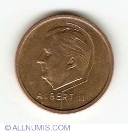 20 Francs 1996 (Belgique)