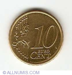 Image #1 of 10 Euro Centi 2008