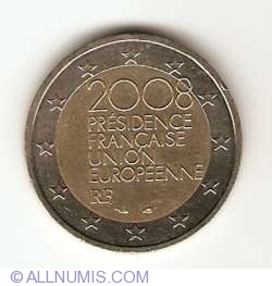 2 Euro 2008 - Preşedinţia franceză a Consiliului Uniunii Europene