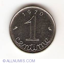 Image #1 of 1 Centime 1970