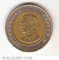 Image #2 of 10 Baht 1991 (BE 2534)