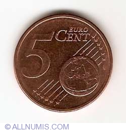 Image #1 of 5 Euro Cent 2008 A