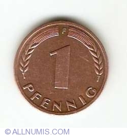 Image #1 of 1 Pfennig 1969 F