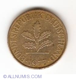 Image #2 of 10 Pfennig 1977 J