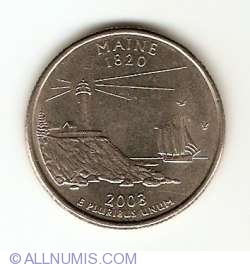 Image #1 of State Quarter 2003 P -  Maine