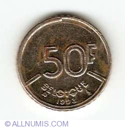 Image #1 of 50 Francs 1993 Belgique