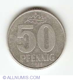 Image #1 of 50 Pfennig 1968 A