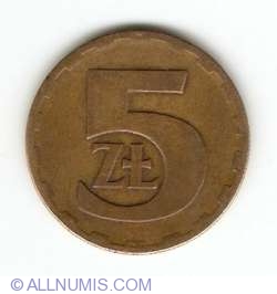 5 Zlotych 1975