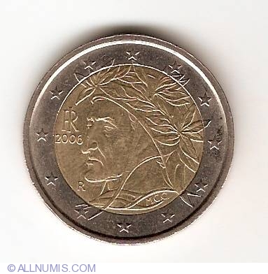 2 Euro 2006, Euro (2002 - ) - 2 Euro - Italy - Coin - 8198