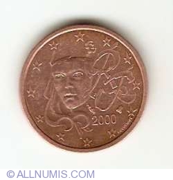 Image #2 of 2 Euro Cent 2000