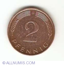 2 Pfennig 1971 G