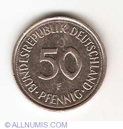 Image #1 of 50 Pfennig 1990 F