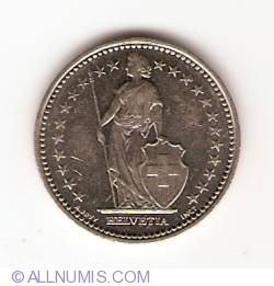 Image #2 of 1/2 Franc 1996