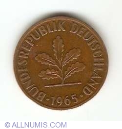 2 Pfennig 1965 D
