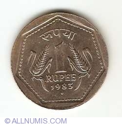 Image #1 of 1 Rupee 1983 (B)