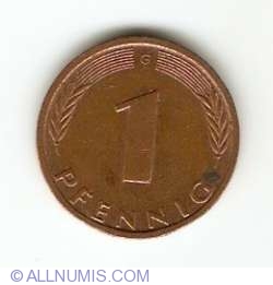 Image #1 of 1 Pfennig 1972 G