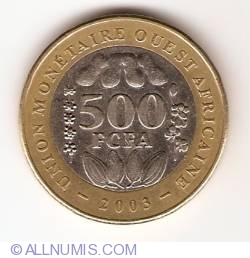 500 Francs 2003