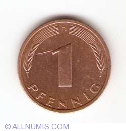 1 Pfennig 1992 D