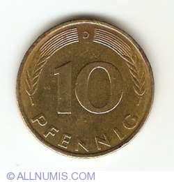 Image #1 of 10 Pfennig 1979 D