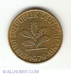 Image #2 of 10 Pfennig 1979 D