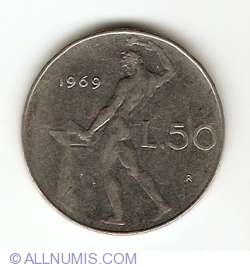 Image #1 of 50 Lire 1969