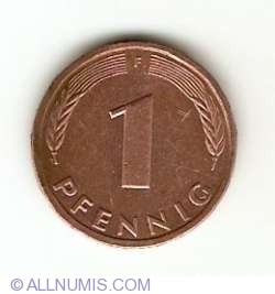Image #1 of 1 Pfennig 1987 F