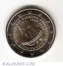 Image #2 of 2 Euro 2009 - Cea de-a 20-a aniversare a datei de 17 noiembrie 1989 (Ziua luptei pentru libertate şi democraţie)