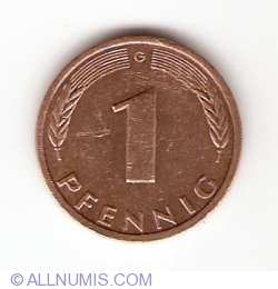 1 Pfennig 1995 G