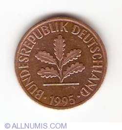 Image #2 of 1 Pfennig 1995 G