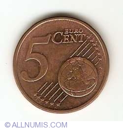 Image #1 of 5 Euro Cenţi 2007 D