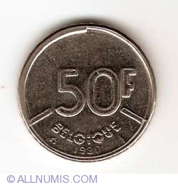 50 Franci 1990 (Belgique)